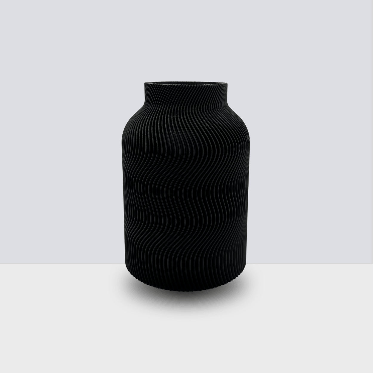 Vase „Wave Noir“